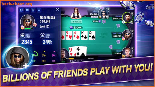 Poker World Mega Billions screenshot