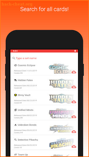 PokeScan & Card Search screenshot