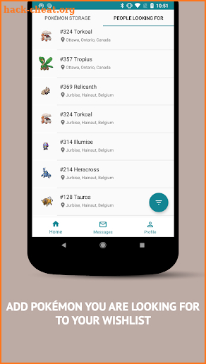 PokeTrade - Pokémon Go Trade Center screenshot