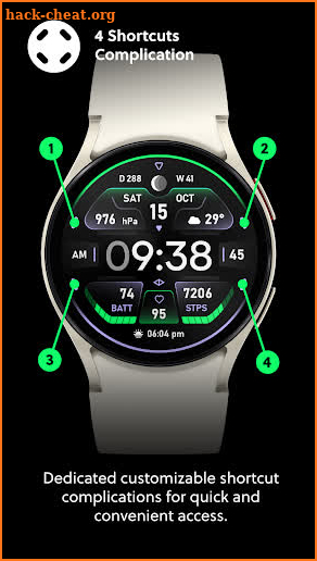 Polaris: Digital Watch Face screenshot