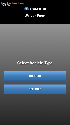 Polaris Riding Waiver App screenshot