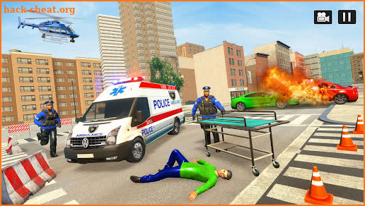 Police Ambulance Rescue Games screenshot