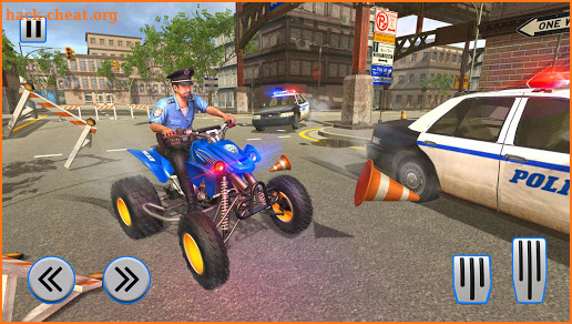 Police ATV Quad Bike Real Gangster Chase screenshot