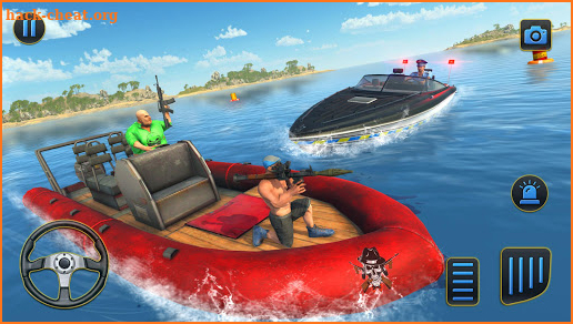 Police Boat City Criminal Chase screenshot