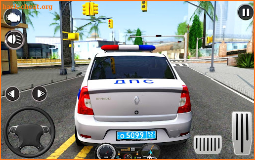 Police Car Chase Driving 3d screenshot