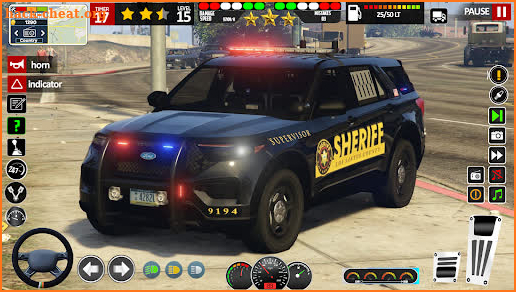 Police Car Chase Simulator 3D screenshot