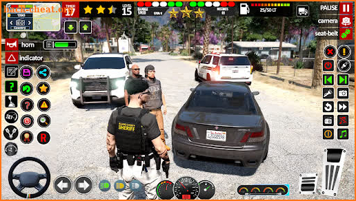 Police Car Chase Simulator 3D screenshot