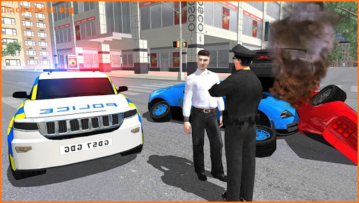 Police Car Crime Driving screenshot