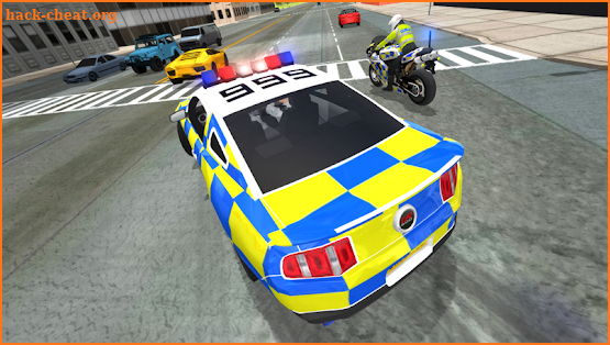 Police Car Driving vs Street Racing Cars screenshot