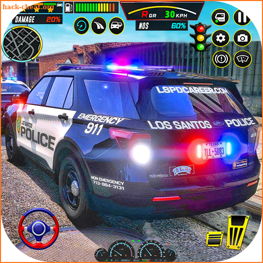 Police Car Sim Cop Game 2024 screenshot