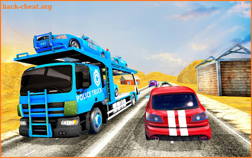 Police Car Transporter Truck 2019 screenshot