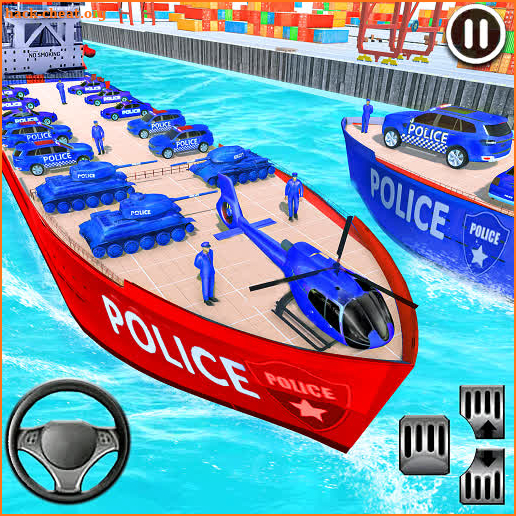 Police Cargo Transport Truck screenshot