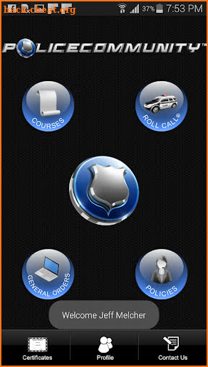 Police Community e-Training screenshot