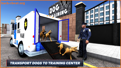 Police Dogs Van Driver: Transport Truck Games screenshot