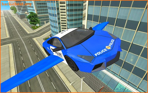 Police Flying Cars Futuristic Sim 3D screenshot