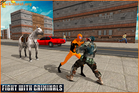 Police Horse Chase: Superhero screenshot