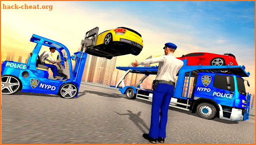 Police Lifter Wrong Parking Simulator screenshot