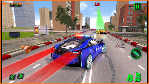 Police Light Car Traffic Racing Game screenshot