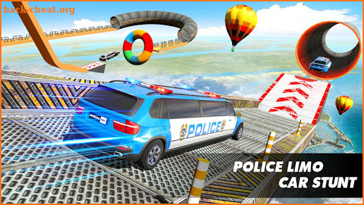 Police Limo Car Stunts GT Racing screenshot