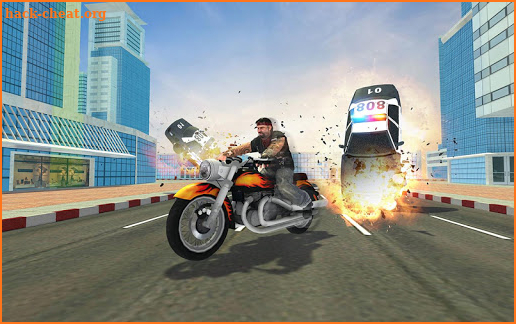 Police Moto Cop Chase Gangster - Shoot on Sight screenshot