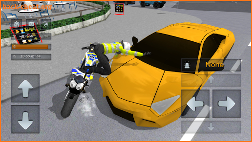 Police Motorbike Simulator 3D screenshot