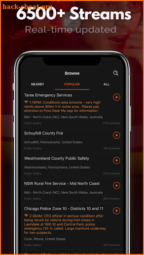 Police Radio: Life Scanner screenshot