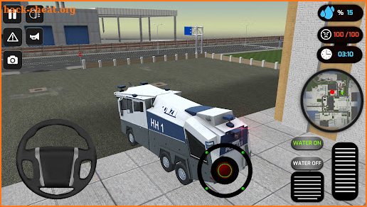 Police Riot Truck Simulator screenshot