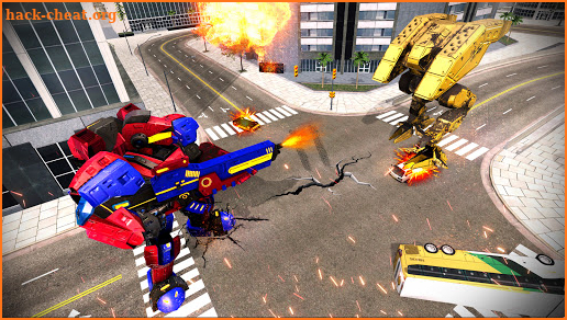 Police Robot Car Hero: Transform Robot Games screenshot