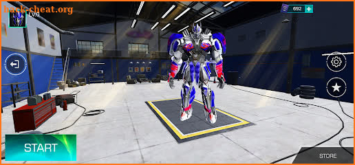 Police Robot Truck Transformer screenshot