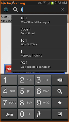 Police Scanner Radio Codes screenshot