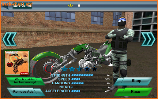 Police Sci Fi Bike Rider 3D screenshot