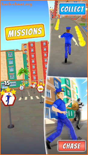 Police Street Chaser Game screenshot