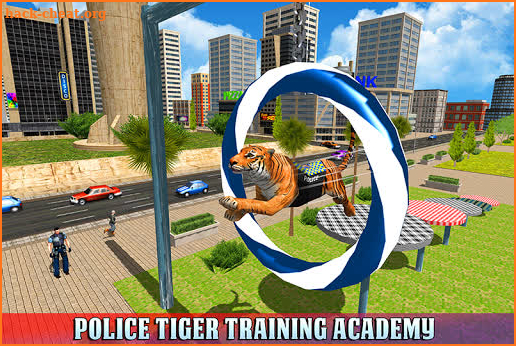 Police Tiger Chase Simulator: City Crime screenshot