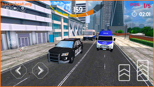 Police Van Racing Game 3D - New Games 2021 screenshot