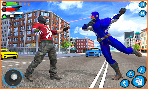 Policeman Rope Hero - Cop Chase Police Shooter screenshot