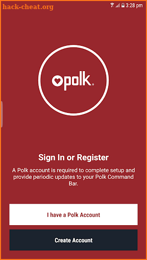 Polk Connect screenshot