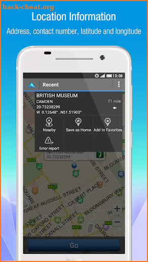 Polnav mobile Navigation screenshot