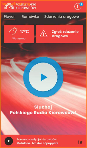 Polskie Radio Kierowców screenshot