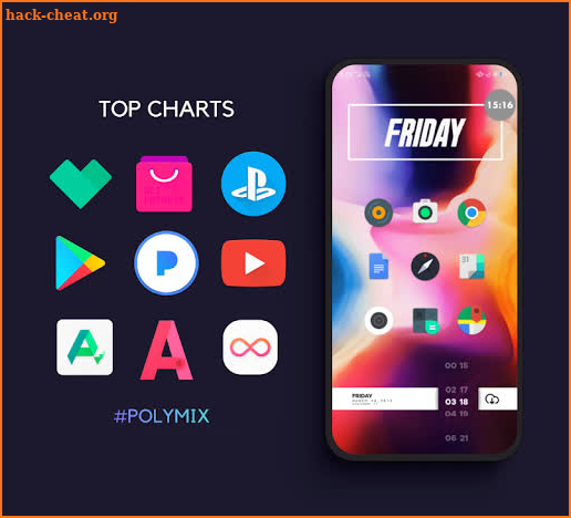 Polymix Icon Pack - Papercons screenshot