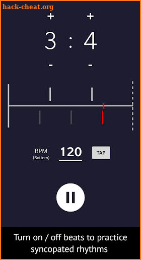 Polyrhythm - Poly Metronome / Rhythm Trainer screenshot