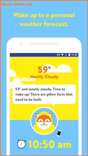 Poncho: Wake Up Weather screenshot