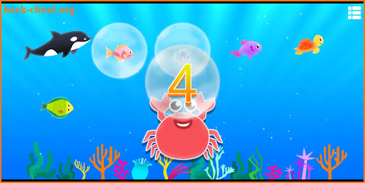 Pong Pong Aquarium: Kids' English Learning Game screenshot