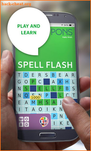 PONS SpellFlash Language Game screenshot