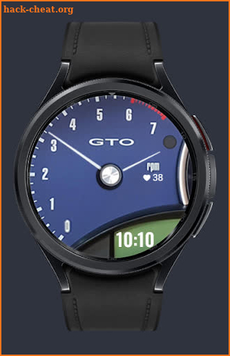 Pontiac GTO RPM Watch Face screenshot