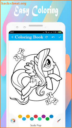 Pony Coloring Book screenshot