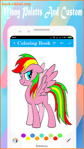 Pony Coloring Book screenshot