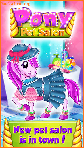 Pony pet salon: pony care games screenshot