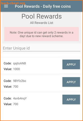 Pool Rewards - Daily Free Coins screenshot