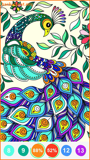 Pop Color   Coloring Pages screenshot