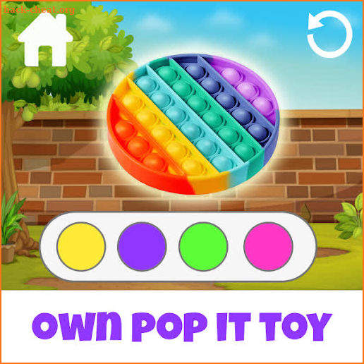 Pop it fidget toy creator: make your pop it screenshot